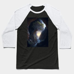 Mystic Luminous Enigma Baseball T-Shirt